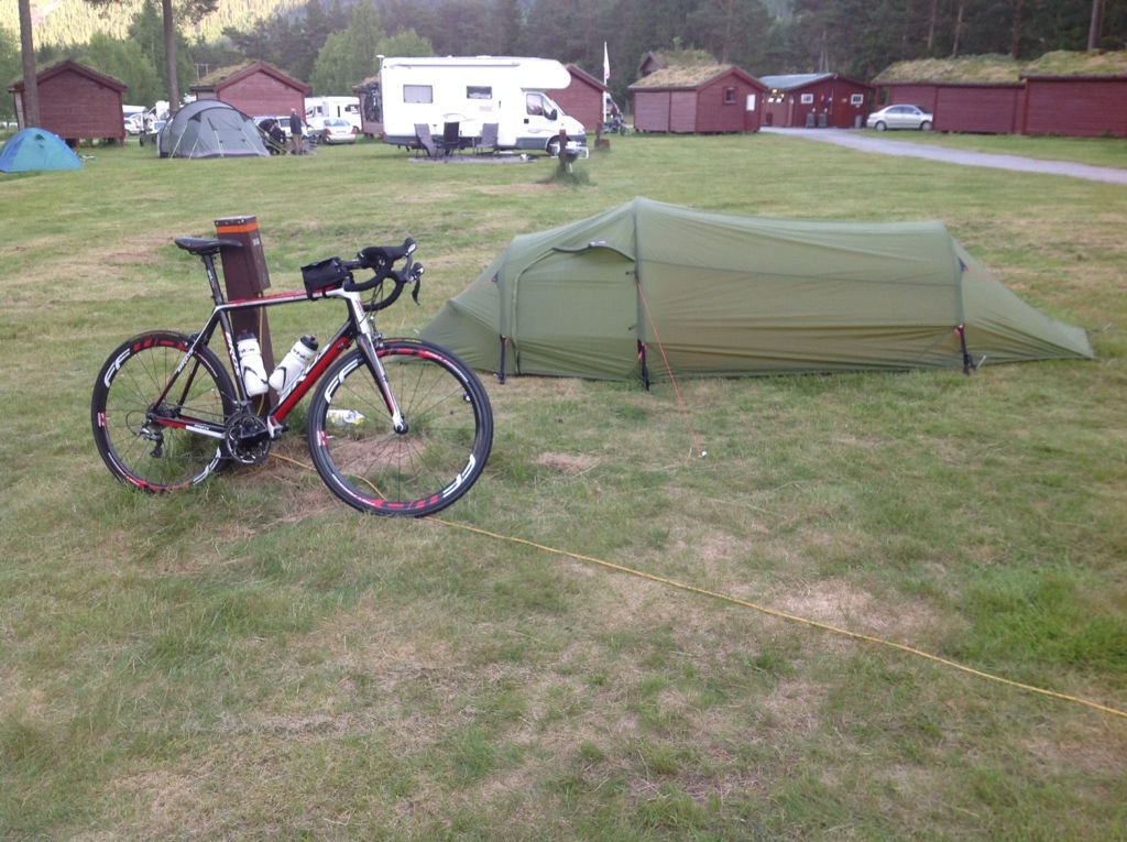 Sykkeltur med telt i sekken – Dag 1